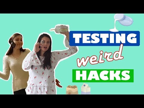 TESTING WEIRD LIFE HACKS!  | TJTV