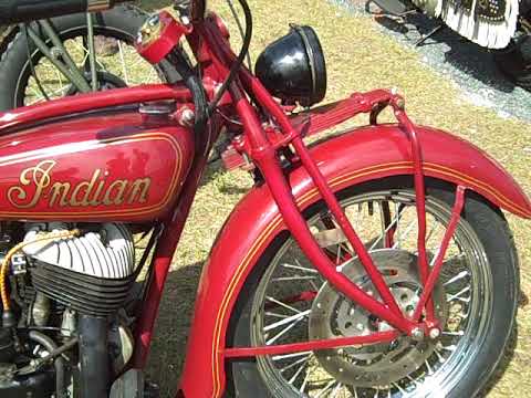 Classic Indian Chout Motorcycle