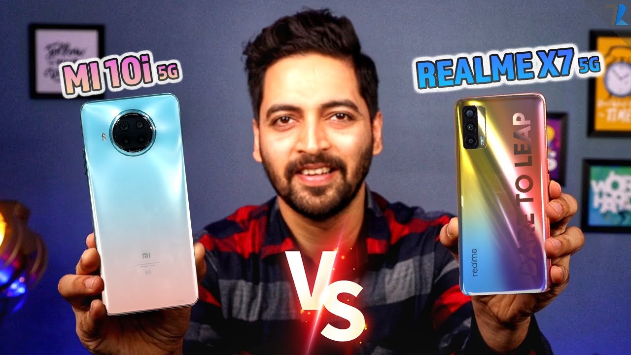 realme X7 5G vs Mi 10i 5G - Full Comparison | Display,Performance,Battery Camera,Design & More