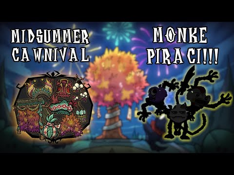 MAŁPI PIRACI? Midsummer Cawnival 2022 w Don't Starve Together #dst #update #kleifest