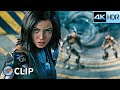 Motorball Race Scene Part 2 Alita Battle Angel 2019 4K HDR Movie Clip