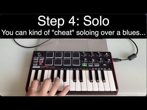 How to play a Blues in 1 minute