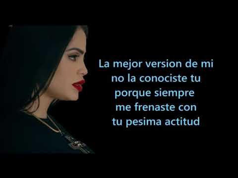 Natti Natasha/La mejor version de mi (Letra)