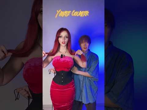 Yamete kudasai with corset. Who won?? 🤯🤔 @Mamiko  #beatbox #challenge #fyp