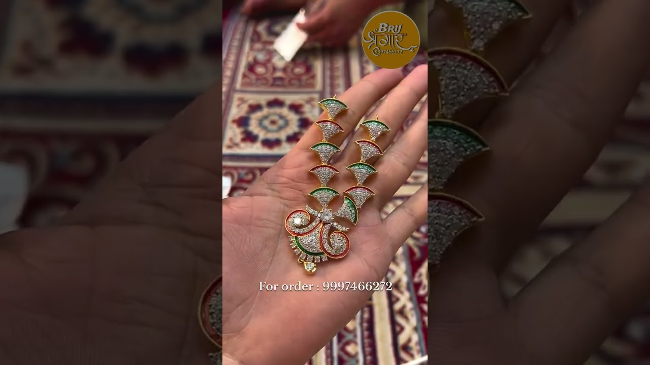 Stone Mala for Thakur ji