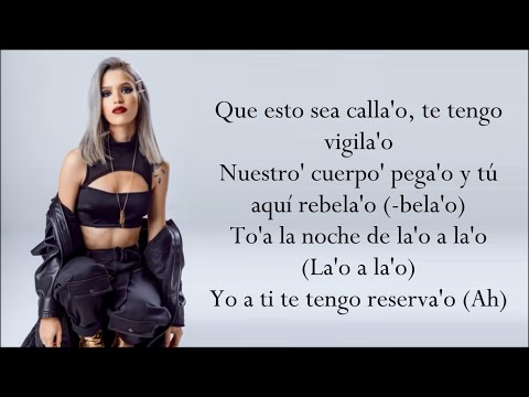 HASTA ABAJO LE DOY (Letra) YANDEL ft NIO GARCIA, JUANKA, BRRAY & CATALYNA