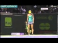 Maria Sharapova Vs Klara Zakopalova WTA Miami 2013 Open Sony Tennis 2013
