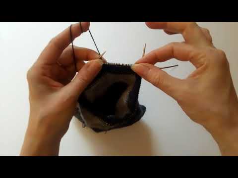 Ferse stricken mit Addi CraSy Trio