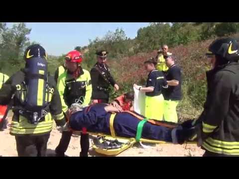 Soccorso ad un treno viaggiatori: esercitazione della Protezione Civile