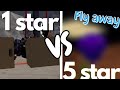 1 star vs 5 star flying vehicle/item in animal company