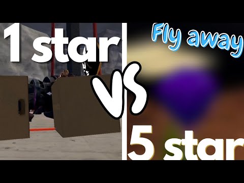 1 star vs 5 star flying vehicle/item in animal company