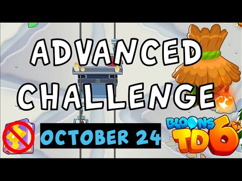 Bloons TD 6 Advanced Challenge | Smart Spending | No MK No Powers Used | October 24 2022