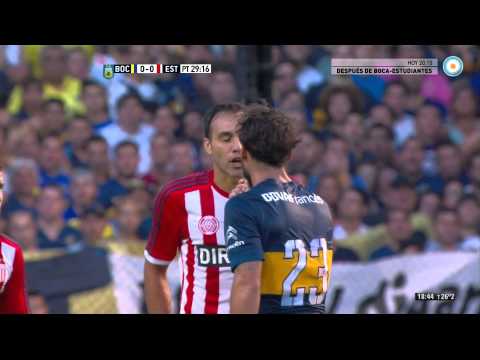Osvaldo le dio pasto a Desabato. Boca 0 - Estudiantes 0 | Primera División 2015 - Fecha 7