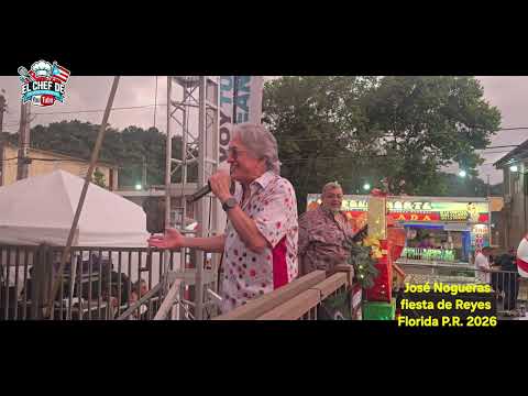 Jose Nogueras. Navidad. Fiesta de Reyes en Florida P.R. 2026
