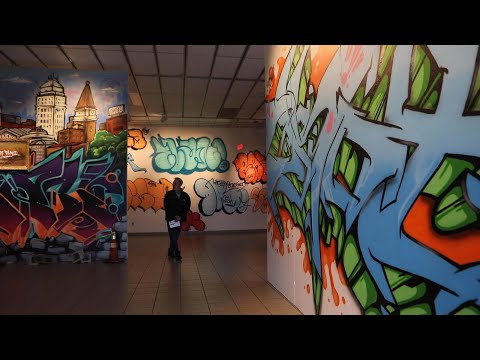 Graffiti artists invited to paint on site at Morris Museum art exhibition