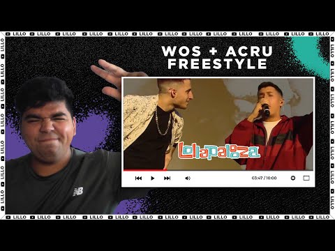 WOS Y ACRU HACEN UN FREESTYLE ÉPICO EN  LOLLAPALOOZA