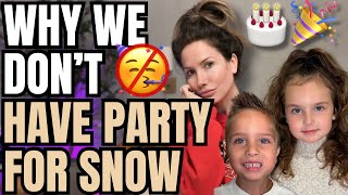WHY WE DONT HAVE BIRTHDAY PARTIES FOR SNOW + UNBOXING BIRTHDAY GIFT I GOT HER