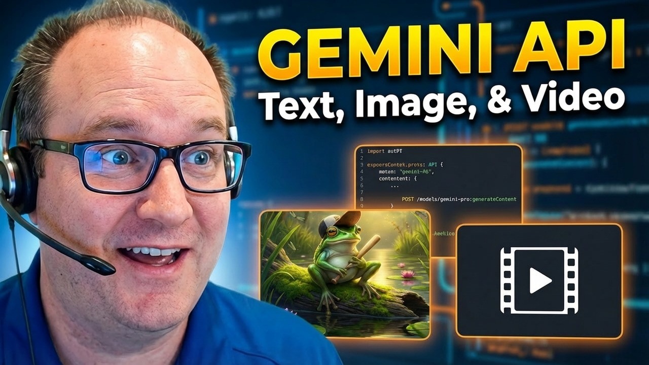 Getting Started with Google Gemini API | Text, Images, Video!