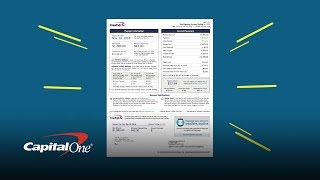New Credit Card Statement Details | Capital One
