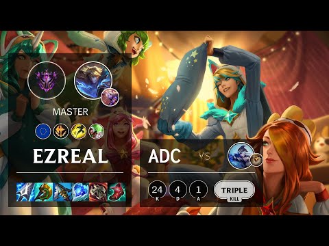 Ezreal ADC vs Ashe - EUW Master Patch 11.18