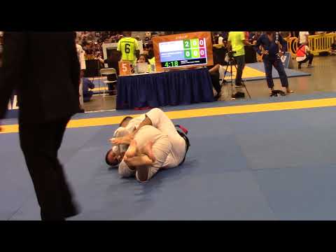 Zach Green Blackbelt Debut Match IBJJF Master Worlds 2019