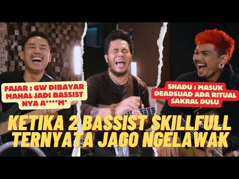 FAJAR ADI NUGROHO AND SHADU RASJIDI SPILL THEIR HIGHEST PAID BASSISTS IN INDONESIA‼️‼️