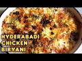 Perfect Hyderabadi Chicken Biryani Recipe 4K Made In Dutch Oven ASMR Video