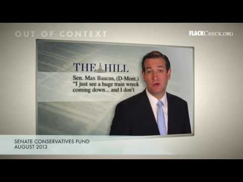 Words Out of Context: Senate Conservatives Fund on Baucus 'Train Wreck'
