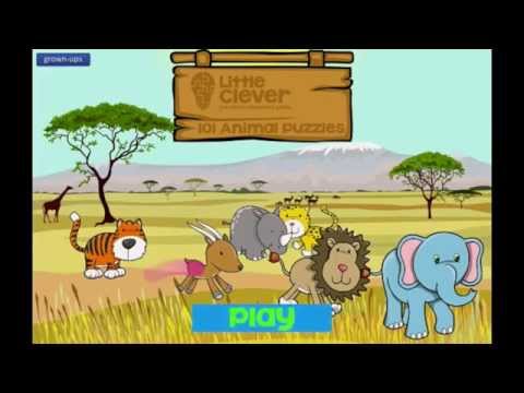 101 Animal Puzzles for Kids Video