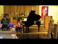 Paige First Piano Recital