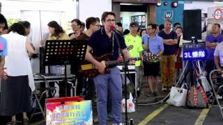 Hello Mary Lou + Blue Moon of Kentucky -- Simon -- 3L樂隊160522HK