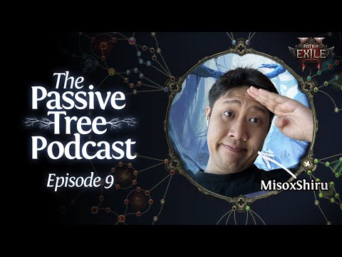 The Passive Tree Podcast 9 - @MisoxShiru Talks MMOs, Content Creation & Path Of Exile 2