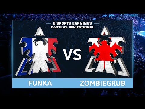 StarCraft 2 - Funka vs. ZombieGrub (TvT) - EsportsEarnings Casters Invitational - Group C QM LB