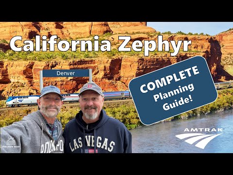 Is the Amtrak California Zephyr America's Best Train Ride? | Scenic Journey Across the USA #amtrak