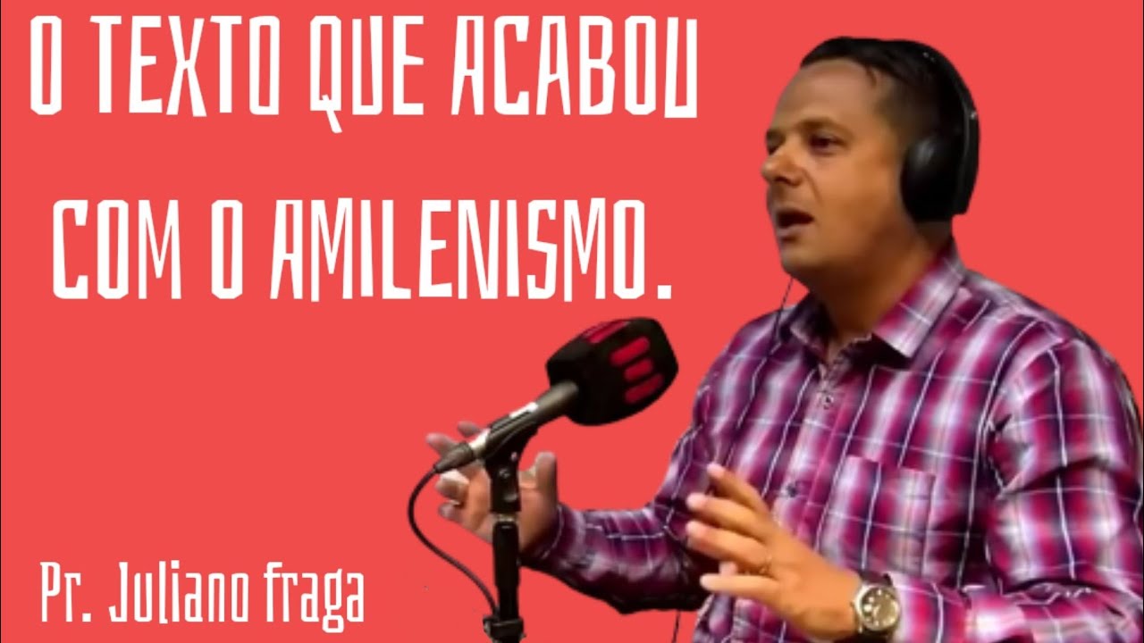O texto que acabou com o Amilenismo | Pr. Juliano fraga #debate #milênio #escatologia #apocalipse