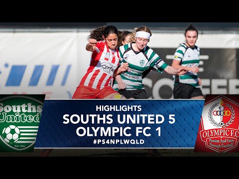 NPLW QLD 2017 Round 9 - Souths United vs Olympic FC Highlights