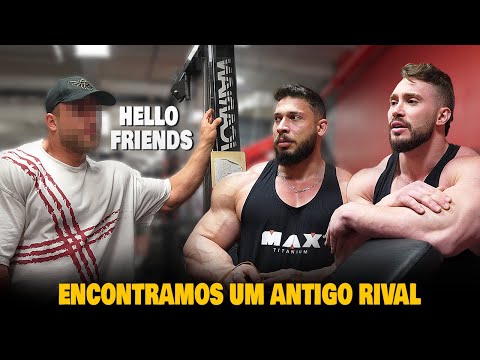 TIVEMOS UM ENCONTRO INESPERADO NO TREINO DE COSTAS - RAMON DINO e GABRIEL ZANCANELLI