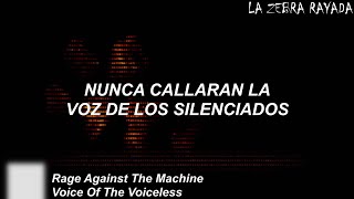 Rage Against The Machine - Voice Of The Voiceless (Sub Español)