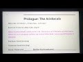 Prologue The Aristocats Lyrics For IES Mavericks