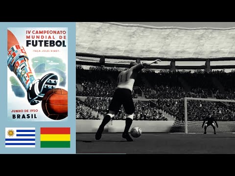 FIFA WORLD CUP BRAZIL 1950 - Uruguay vs Bolivia (First Round) Classic Patch 14