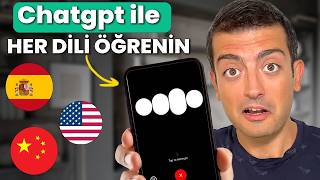 ChatGPT ile Her Dili Öğrenin (EN HIZLI YOL)