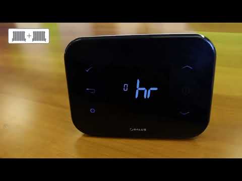 iT500 SALUS ,комнатный Интернет Термостат Обзор и подключение