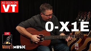 Video thumbnail for Martin Guitar DEMO  |  0-X1E #2705610 - as seen on Virtual Tour! by Maury's Music
