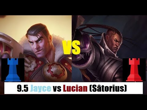 Jayce vs Lucian Top | Laning Phase | Sâtorius