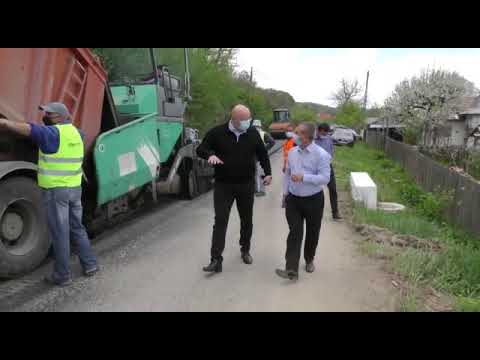 Asfaltare DJ 676 B pe raza comunei Glăvile