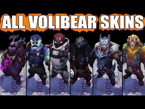 All Volibear Skins Spotlight Rework 2020