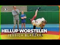 Hoe werk je de tegenstander tegen de grond? | Hellup Worstelen met Jessica Blaszka | Zappsport