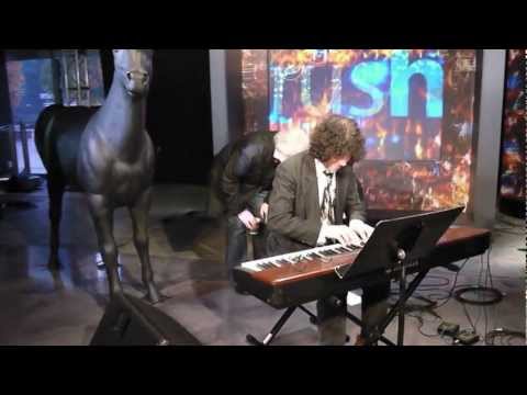 Jaclyn Guillou || Bruno Hubert trio - warming up at Shaw TV station