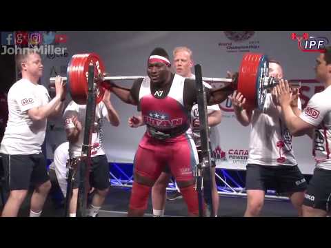Jaisyn Mike - 923.5kg 1st Place 120+kg *M1* - IPF World Classic Powerlifting Championships 2018