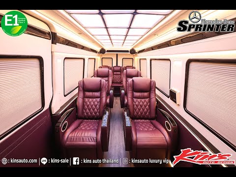 Mercedes Benz Sprinter. Luxury. Vip. By..... Kin’s. Auto Design.